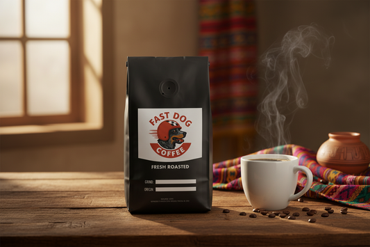 Colombia Coffee Lifestyle with Actual Product